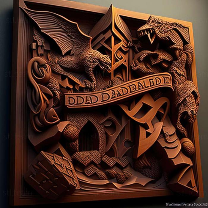 3D модель Игра Dungeons Dragons Daggerdale (STL)